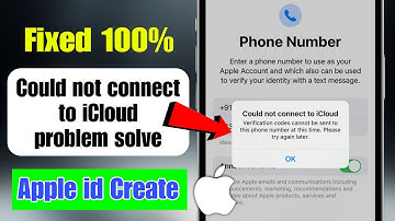 how to fix could not connect to cloud verification code | apple id could not connect to icloud 