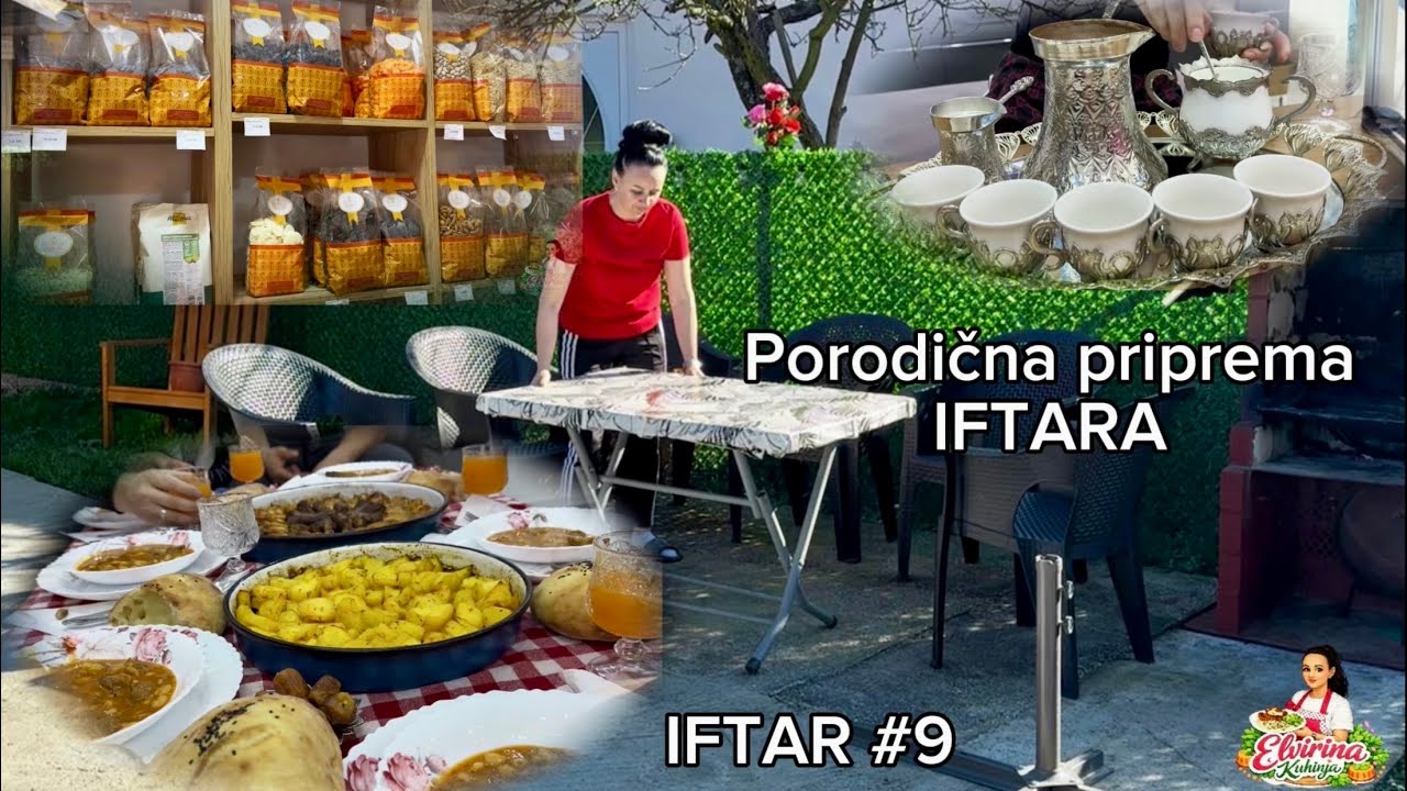 Danas smo pozvani na IFTAR kod prijatelja, kraljevstvo cokolade, sređujemo baštu za ljeto IFTAR #9