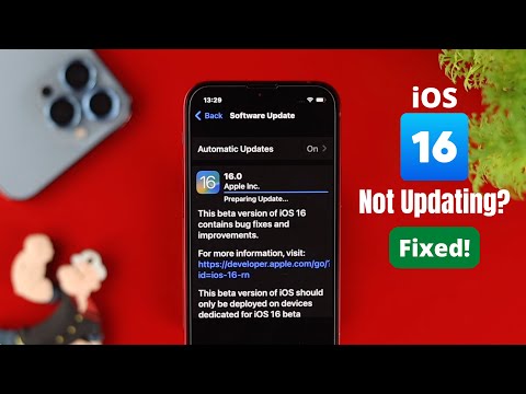 iOS 16 Unable to Install Update? Here the Fix!