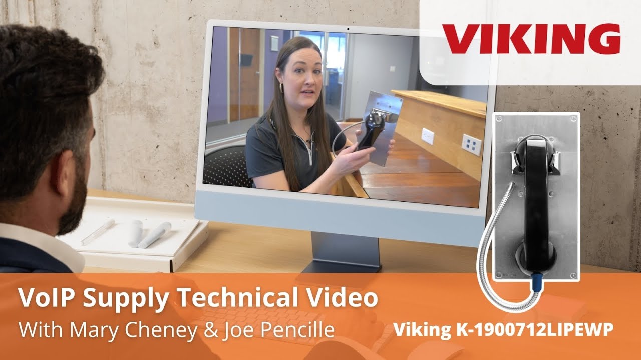Viking Panel Phone K-1900712LIPEWP: Product Feature and How to Register with Sangoma PBXact