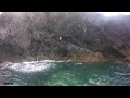 Daring cliff ledge rescue for Lucky the lamb