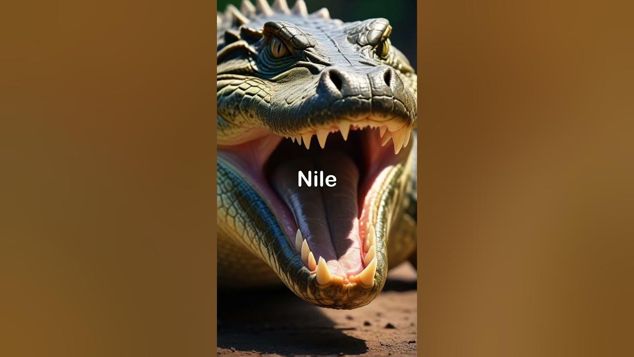 Nile Crocodiles Explained Stealthy Predators African Rivers - YouTube