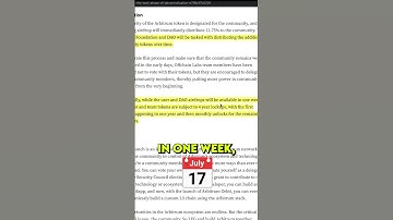 Everything You Need to Know About the Distribution of Arbitrum Airdrop (Short)