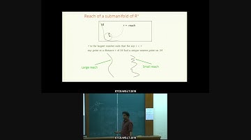 WLT 2019: Hariharan Narayanan - Fitting a putative manifold to noisy data. (Part 1)