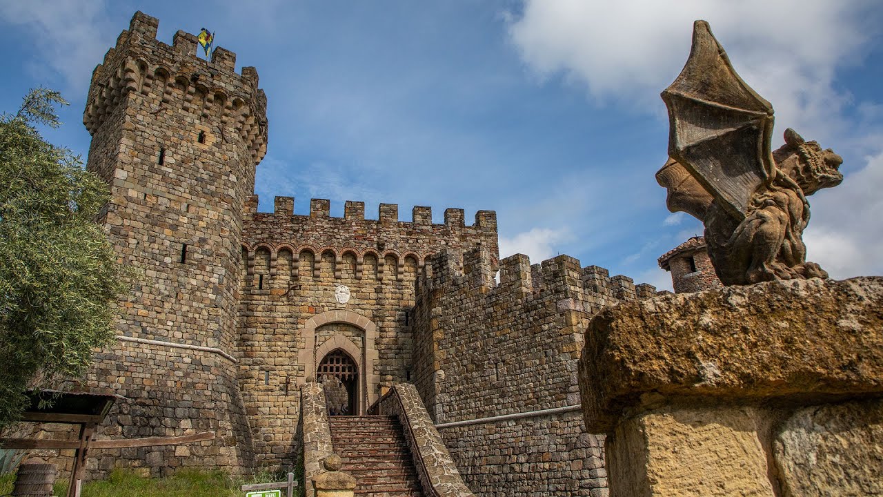 Visiting Castello di Amorosa Winery - YouTube