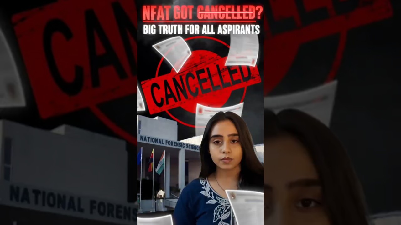 NFSU NFAT-2026 Cancelled? 
