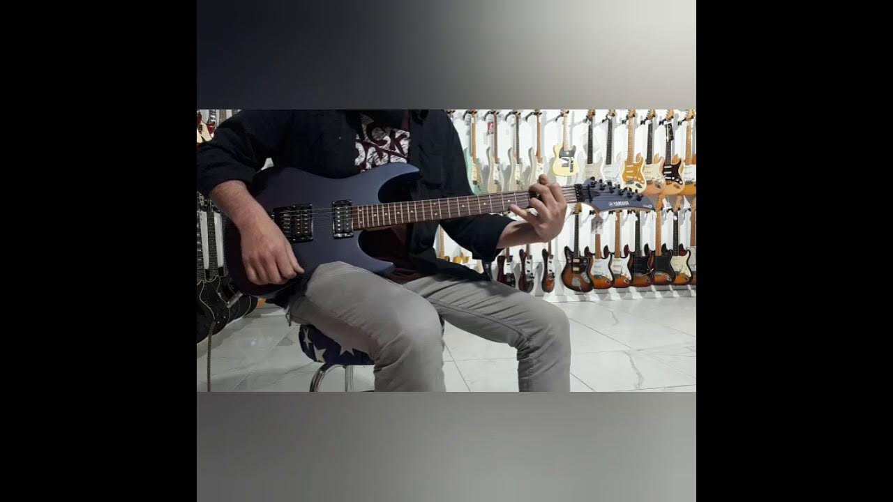 DEMO YAMAHA RGX420S DROP 6 Guitar Shop Barcelona YouTube