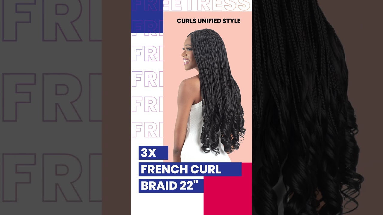 Freetress Braid French Curl Braid 22"