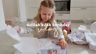 DELILAH'S 5TH BIRTHDAY | Rhiannon Ashlee Vlogs