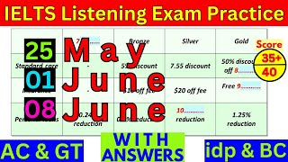27 April, 04 May, 09 May 2024 IELTS Listening Practice Test 2024 with Answers | IELTS | IDP & BC