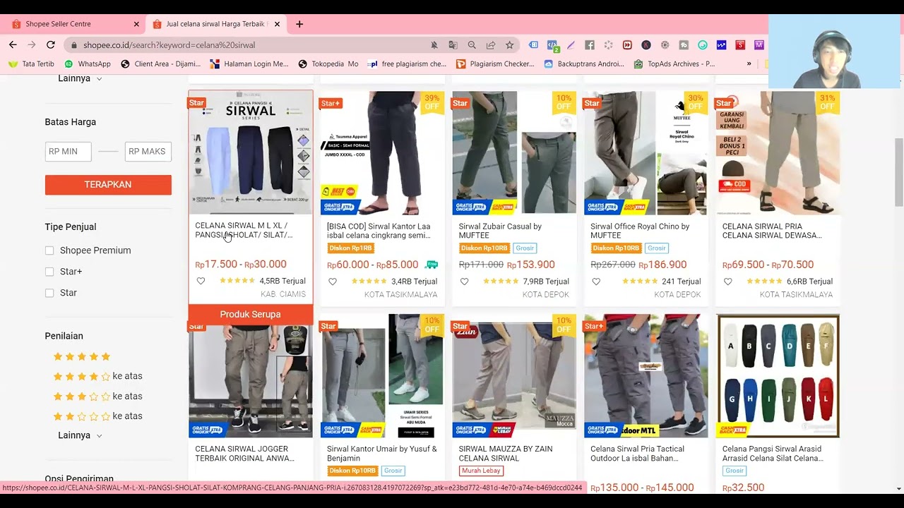 Riset Judul Nama Produk Barang dari Kompetitor di Marketplace Shopee Tokopedia Lazada Bukalapak