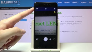 How to Change Photo Resolution on Lenovo K6 – Camera Settings