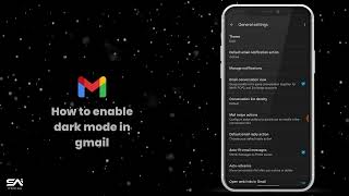 How to Turn on Dark Mode on Gmail Android 2024   Gmail Dark Mode   Gmail Dark Theme
