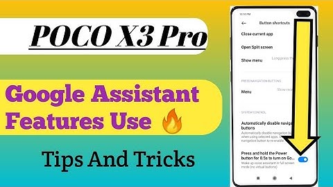 POCO X3 Pro || Google Assistant Features Tips And Tricks 🔥
