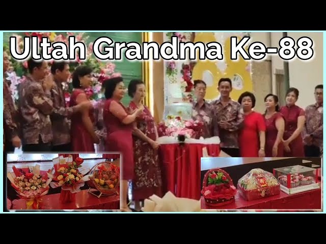 Pesta Meriah Ulang Tahun Nenek Ke-88 #dailyvlog #family #birthday class=