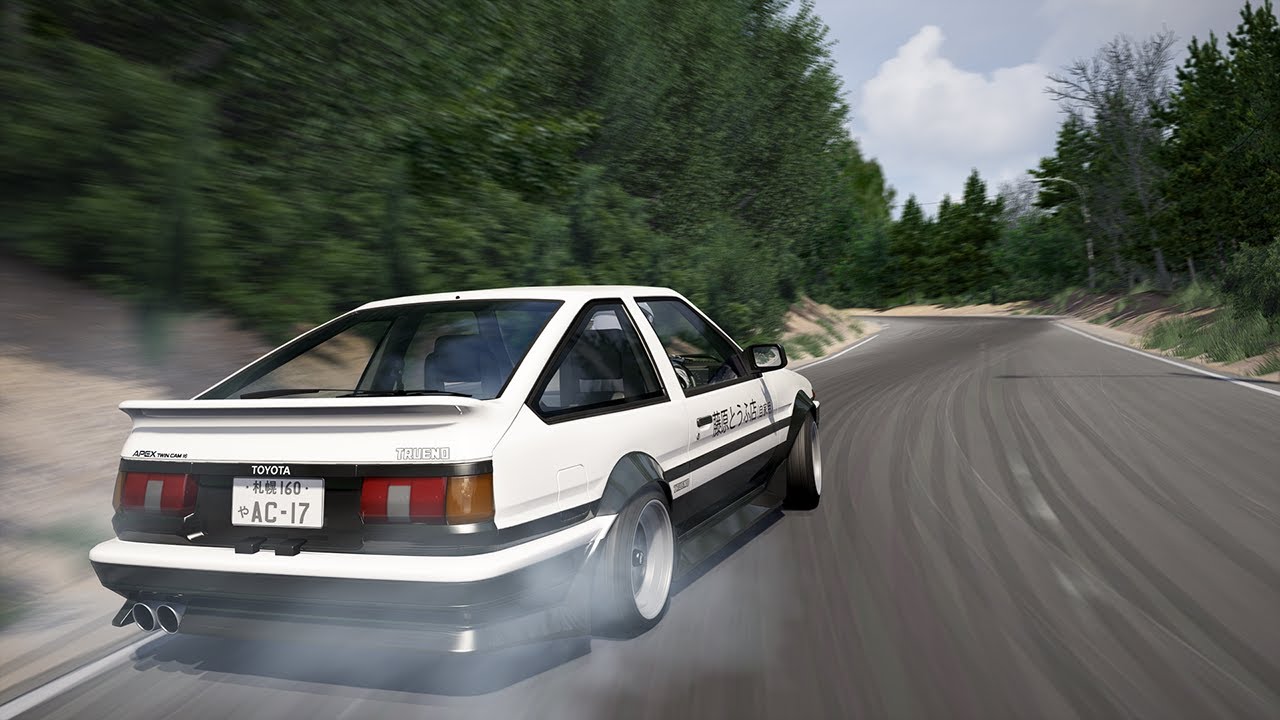 Toyota AE86 drift - Assetto Corsa - Gruiiii Power, Jeff