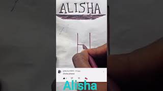 ALISHA name brand logo?// shorts yourtubeshort short  viralshorts alisha  brandlogoytshorts