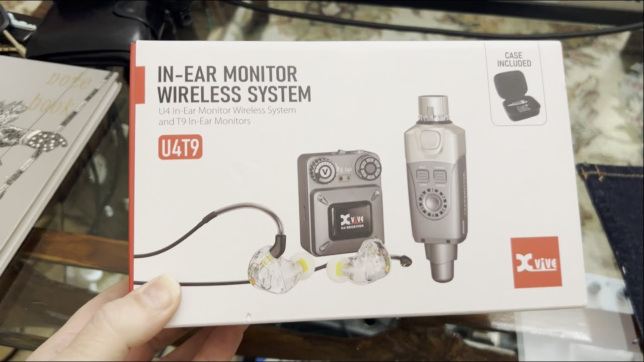 XVIVE U4 Wireless System + T9 In-Ear Monitors Review - YouTube