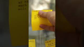 Golden Post-It Notes: Process by Van Neistat
