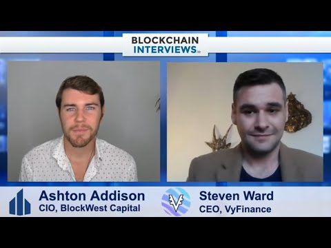 Steven Ward, CEO of VyFinance - DeFi on Cardano! | Blockchain Interviews Episode cover