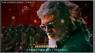 Chilla Chilla 8D - Thunivu | (USE🎧HEADPHONE - FBE) | Ajith Kumar | H Vinoth |Like|Share|Subscribe|