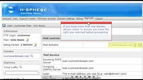 Creating an Autoresponder in H-Sphere - Host Department LLC