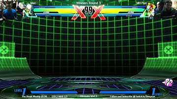 The Break #198 - UMvC3 W3 - Mac VS MH Flux