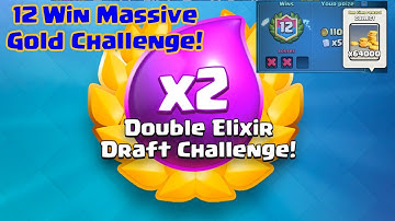 What Cards You Should Pick in Double Elixir Draft Challenge! 12 Wins! Clash Royale