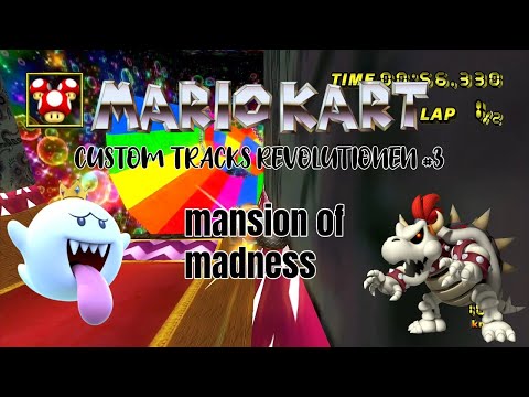 Doge spelar Mario kart CUSTOM TRACKS REVOLUTIONEN #3