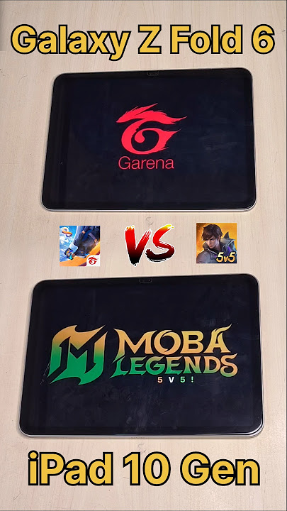 FreeFire vs MOBA Legends 😈 Galaxy Z Fold 6 vs iPad 10 Gen vs SAMSUNG S24 vs S25 vs S23 #shorts #ff