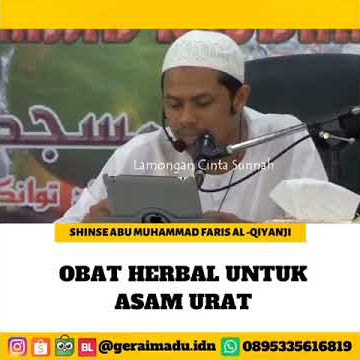 Obat Herbal Untuk Asam Urat - Shinse Abu Muhammad Faris