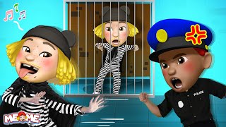 Baby Police Officer Chase Thief  Stranger In Prison I Kids Songs I ME ME BAND Nursery Rhymes