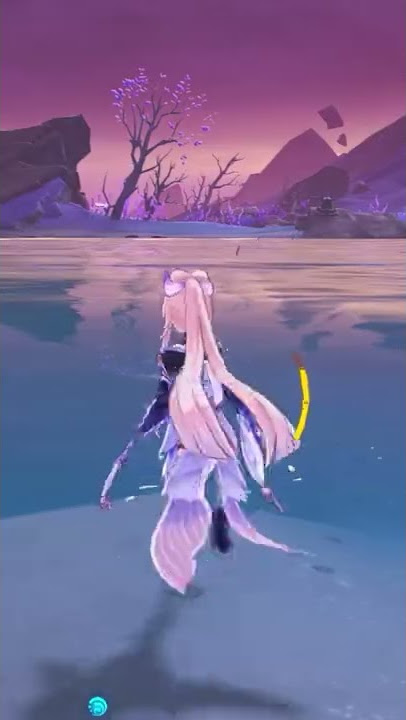 KOKOMI RASA NINJA JALAN DI AIR #shorts