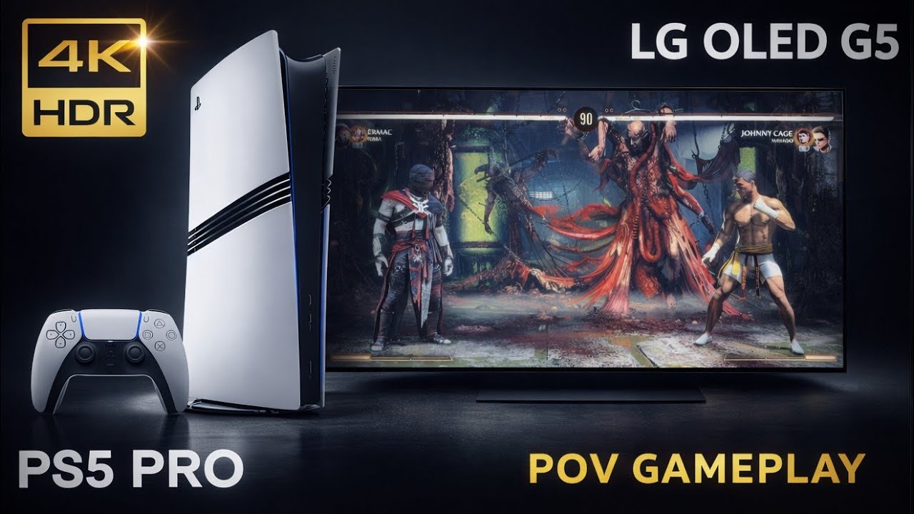 MK1 is Peak Fighting | LG G4 OLED | HLG on PS5 PRO Visuals