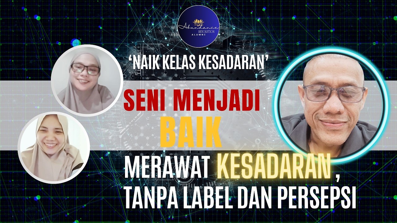 BANG WAHYUDI : MERAWAT KESADARAN, NAIK KELAS KESADARAN #tauhid #kesadaran