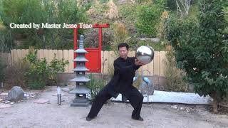 Tai Chi Ball Neigong: the whole form demo by the creator Dr. Jesse Tsao