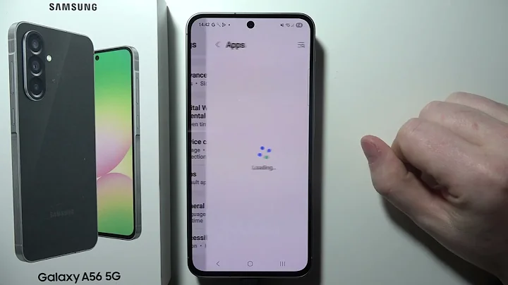 SAMSUNG Galaxy A56 5G: How to Change Default Apps