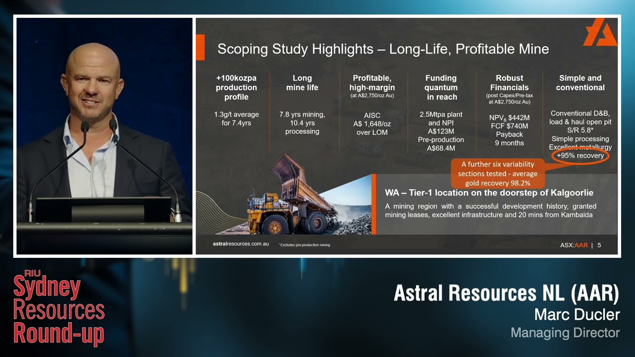 Astral Resources NL - RIU Sydney Resources Round-up 2025