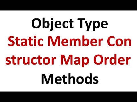 The Methods to Object Type Madness