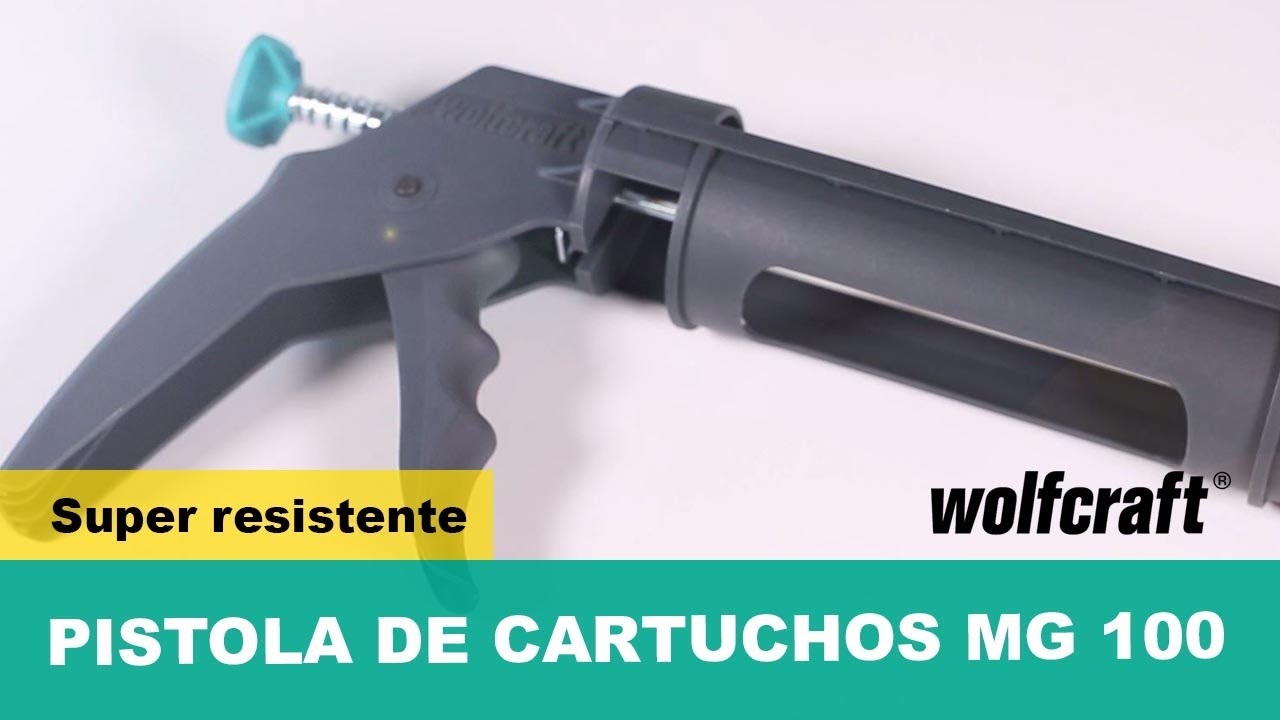 Pistola Per Cartucce Wolfcraft MG 400 | Ergonómica Con Regolazione Larghezza | Per Silicone, Acrilico, Adesivo | 180 Kg Pressione - Foto 14