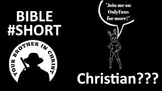 Can you be a sex worker (OnlyFans) and a Christian? - #short