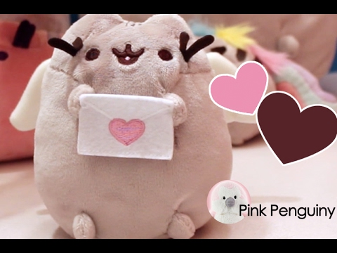 pusheen valentine plush