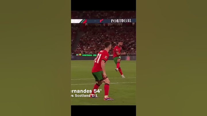 Portugal 3-1 Scotland | Ronaldo Scores | Nations League Road to Glory