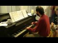 Ghosts 'n Goblins - 魔界村 - theme sight-read by Tom Brier, piano - ピアノ