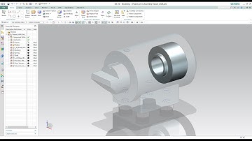 Modeling of Locking Device in NX10.0 - Part #2 (Pusher)