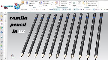 how to make a camlin pencil in nx  #siemensnx #software #engineering #cadcamtutorials#software