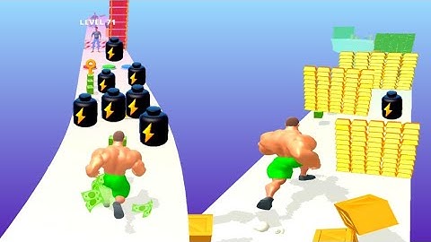 Muscle Rush! in Max Levels, Gameplay Walkthrough Android,iOS