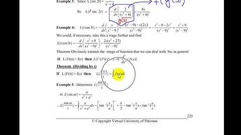 MTH301 Lecture 45 (Theorems) (Part 1) (Detailed)