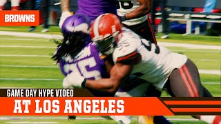 Browns at Chargers Game Day Hype Video | Cleveland Browns