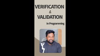 Verification & Validation In Programming